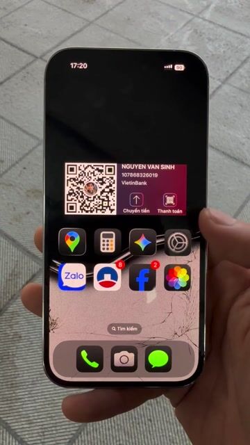 Apple iPhone 14 Pro 128GB Trắng Màn hình xấu. Mua bán Điện thoại tại Huyện Hoằng Hóa Thanh Hóa được đăng bởi Sinh Nguyễn hình 1