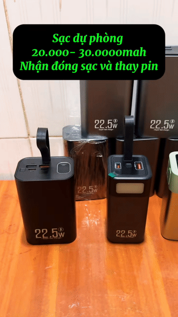 Sạc dự phòng 22.5W. Mua bán Phụ kiện (Màn hình, Chuột...) tại Huyện Châu Thành Bến Tre được đăng bởi Văn thanh hình 1
