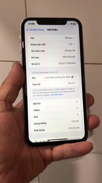 iPhone XR 128GB Trắng ( kg xài được sim ). Mua bán Điện thoại tại Quận 10 Tp Hồ Chí Minh được đăng bởi Thịnh hình 1