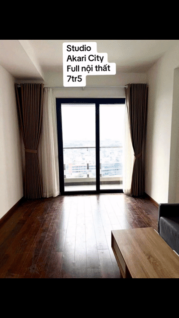 Cho thuê Căn hộ Chung cư Akari City Nam Long Quận Bình Tân Tp Hồ Chí Minh diện tích 40 m² giá 7,5 triệu/tháng