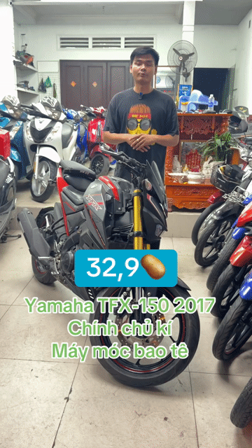 Yamaha TFX150 2017 chính chủ. hỗ trợ góp. Mua bán Xe máy tại Thành phố Thủ Đức Tp Hồ Chí Minh được đăng bởi Lê Hạnh hình 1
