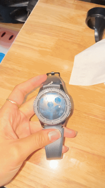 Samsung Gear S3 Frontier Đen. Mua bán Thiết bị đeo thông minh tại Quận 8 Tp Hồ Chí Minh được đăng bởi Chibi Py hình 1