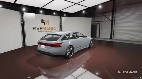 FIVEM Audi RS6 Avant | Realistic Performance Wagon [Unbadged] Add-On | Interior & Exterior | Working Lights | Optimized | Fivem Ready | High Quality, video preview