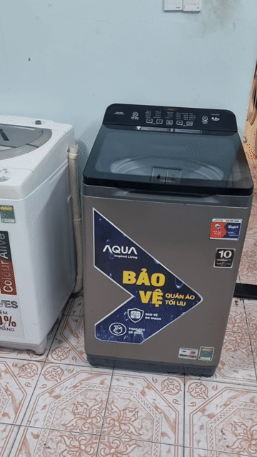 Thanh lý máy giặt AQUA inverter 9.5kg zin đẹp 💥. Mua bán Máy giặt tại Thành phố Thủ Đức Tp Hồ Chí Minh được đăng bởi Quí Vũ Official hình 1