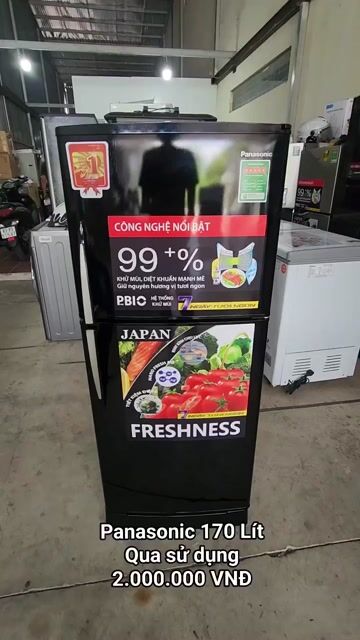 Tủ lạnh Panasonic 170 lít Đã sử dụng. Mua bán Tủ lạnh tại Thành phố Sóc Trăng Sóc Trăng được đăng bởi Điện Lạnh Hoàng Khải hình 1