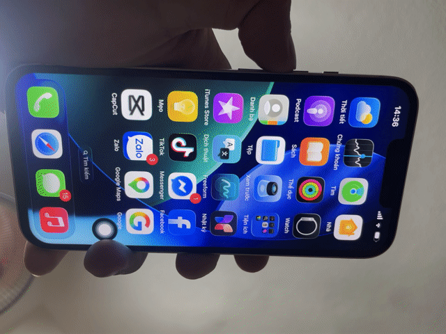 iPhone 13 OLED đã thay pin đã thay. Mua bán Điện thoại tại Quận Hoàng Mai Hà Nội được đăng bởi hai tran hình 1