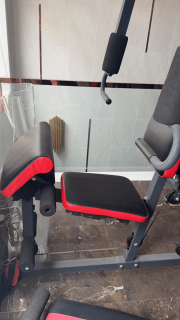Máy tập tạ đa năng Đen, Đỏ đã sử dụng. Mua bán Đồ thể thao, Dã ngoại tại Quận Long Biên Hà Nội được đăng bởi Oanh Trần hình 1