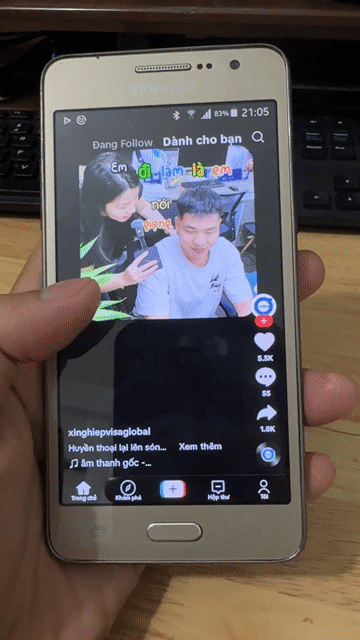 Samsung Galaxy J2 Prime Vàng. Mua bán Điện thoại tại Quận Tân Bình Tp Hồ Chí Minh được đăng bởi Minh Tam hình 1