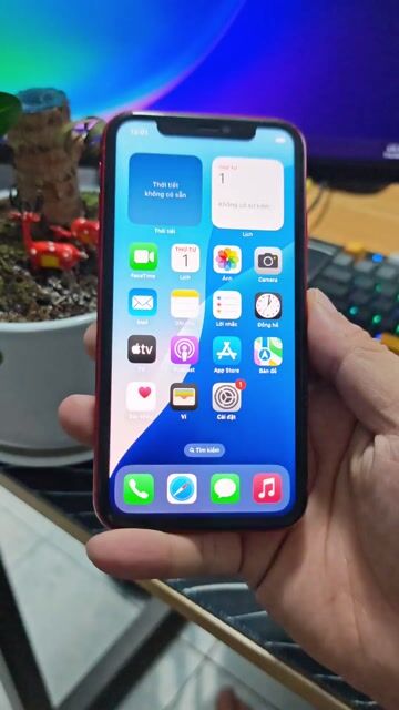 Iphone 11 đỏ/ QT nhật/ Giá tốt/ Giao Lưu. Mua bán Điện thoại tại Quận Bình Tân Tp Hồ Chí Minh được đăng bởi Tân Phạm hình 1