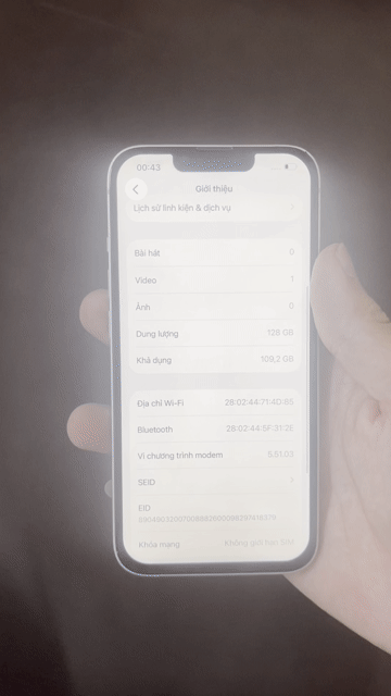 Apple iPhone 13 128GB Trắng. Mua bán Điện thoại tại Quận Hà Đông Hà Nội được đăng bởi  Trần Minh hình 1