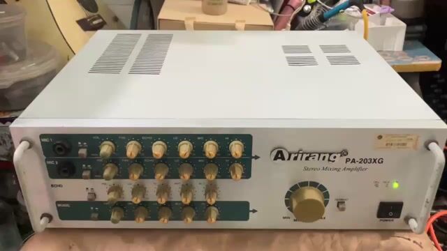 Amply karaoke Arirang PA-203XG. Mua bán Tivi, Âm thanh tại Quận Bình Thạnh Tp Hồ Chí Minh được đăng bởi Trọng Trí hình 1