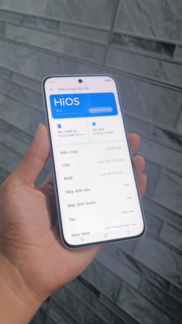 Tecno Spark 40 Pro 98%!. Mua bán Điện thoại tại Huyện Đất Đỏ Bà Rịa - Vũng Tàu được đăng bởi Tuan Pham hình 1