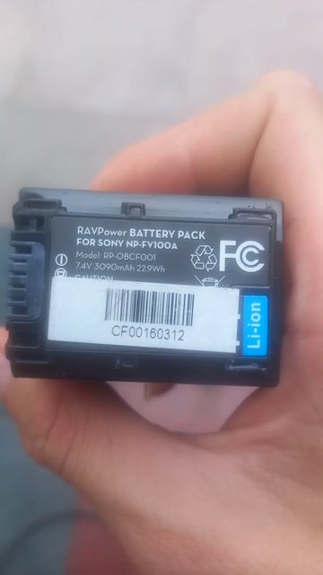 Pin máy ảnh RAVPower RP-OBCF001. Mua bán Phụ kiện (Màn hình, Chuột...) tại Huyện Bình Xuyên Vĩnh Phúc được đăng bởi Wind hình 1