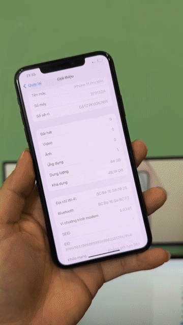 Apple iPhone 11 Pro Max 64GB Xám J/A. Mua bán Điện thoại tại Quận Thanh Xuân Hà Nội được đăng bởi Lê Tuấn anh hình 1
