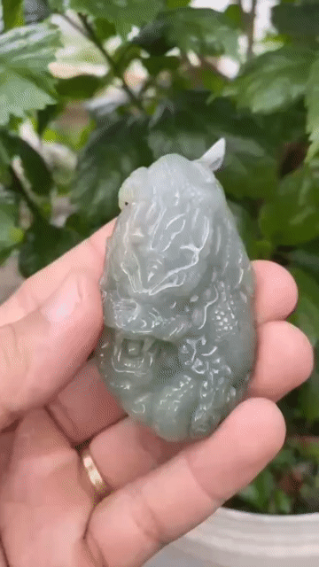 Mặt dây chuyền Ngọc cẩm thạch Nhất Long Xanh xám. Mua bán Phụ kiện thời trang khác tại Quận Gò Vấp Tp Hồ Chí Minh được đăng bởi Trần Nguyễn Thanh Bình hình 1
