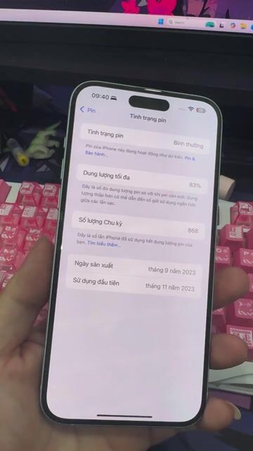 Apple iPhone 15 Plus 128GB Xanh. Mua bán Điện thoại tại Quận 12 Tp Hồ Chí Minh được đăng bởi Chin hình 1