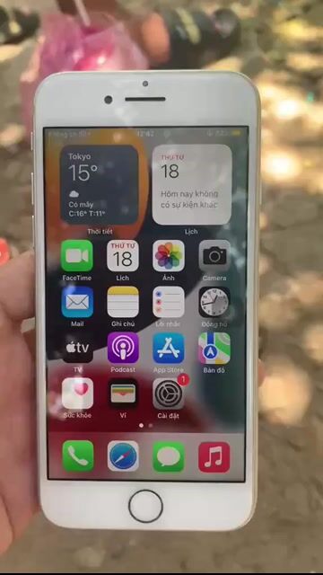 Apple iPhone 7G 128GB Bạc 96%. Mua bán Điện thoại tại Huyện Mỏ Cày Nam Bến Tre được đăng bởi Nhật Du hình 1