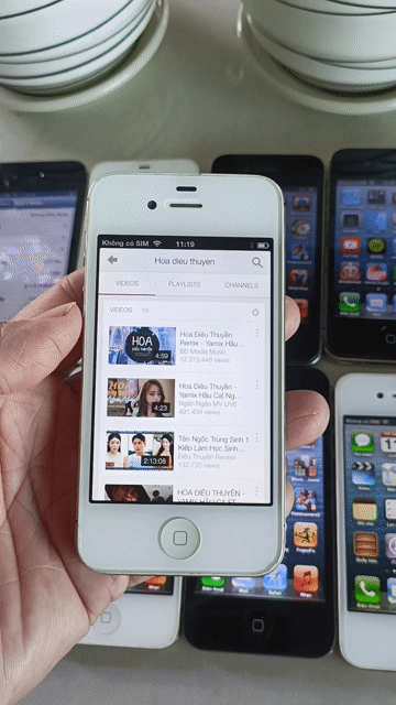 Chuyên iPhone 4S 16GB QT ios 6.1.3 cũ, giá rẻ. Mua bán Điện thoại tại Huyện Tân Trụ Long An được đăng bởi Trần Minh hình 1