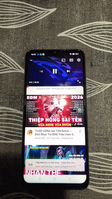 Oppo A17k Vàng Đã qua sử dụng. Mua bán Điện thoại tại Thành phố Châu Đốc An Giang được đăng bởi Kim Long  hình 1