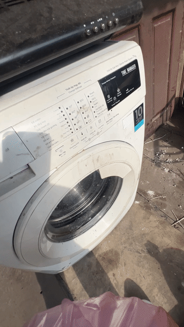 Máy giặt cửa trước Trắng. Mua bán Máy giặt tại Huyện Bình Chánh Tp Hồ Chí Minh được đăng bởi Bình Đặng hình 1