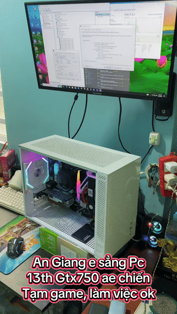 An Giang sẳng Pc đời 13 main B760 asus có vga. Mua bán Máy tính để bàn tại Huyện Chợ Mới An Giang được đăng bởi Vi Tính Phát Tài hình 1