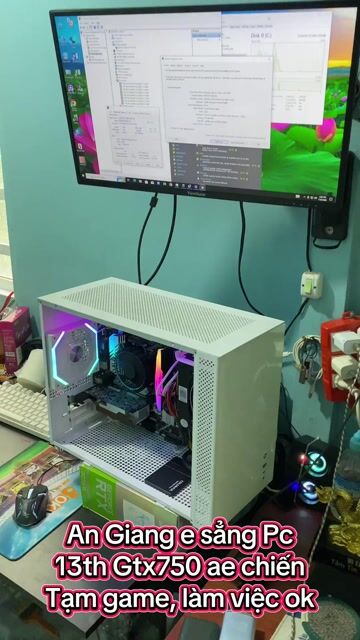 An Giang sẳng Pc đời 13 main B760 asus có vga. Mua bán Máy tính để bàn tại Huyện Chợ Mới An Giang được đăng bởi Vi Tính Phát Tài hình 1