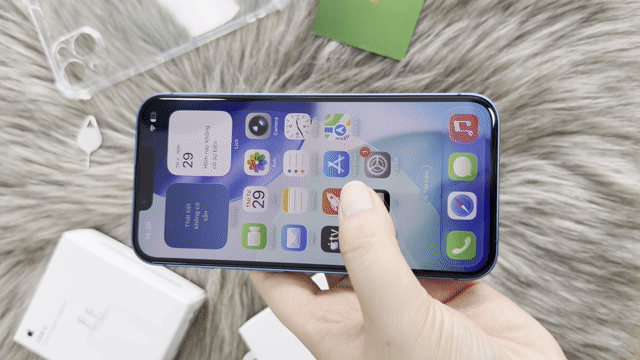 Apple iPhone 13 256GB Xanh Like New. Mua bán Điện thoại tại Quận Ngô Quyền Hải Phòng được đăng bởi lê thanh thuỷ hình 1