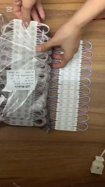 Đèn LED Hắt Modun 3 bóng - dây F5- Nguồn 12V. Mua bán Đèn tại Quận Cẩm Lệ Đà Nẵng được đăng bởi Thiệt bị điện HT hình 1