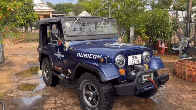 Jeep Rubicon Xanh. Mua bán Ô tô tại Huyện Lộc Ninh Bình Phước được đăng bởi Nam lộc ninh hình 1