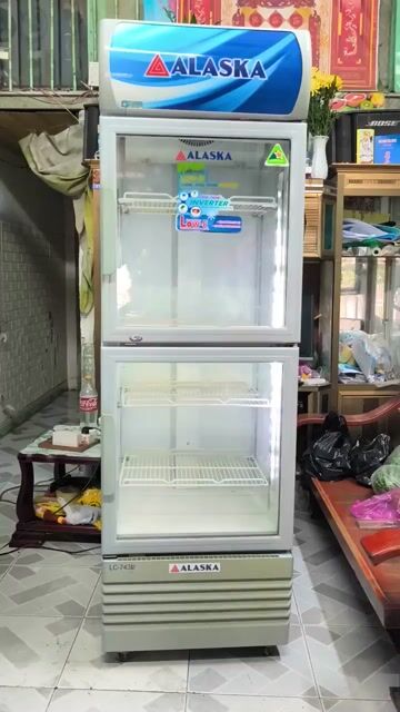 Tủ mát Alaska 450 lít làm lạnh nhanh tiết kiệm điệ. Mua bán Tủ lạnh tại Quận 12 Tp Hồ Chí Minh được đăng bởi Hà Trung Hiếu   hình 1