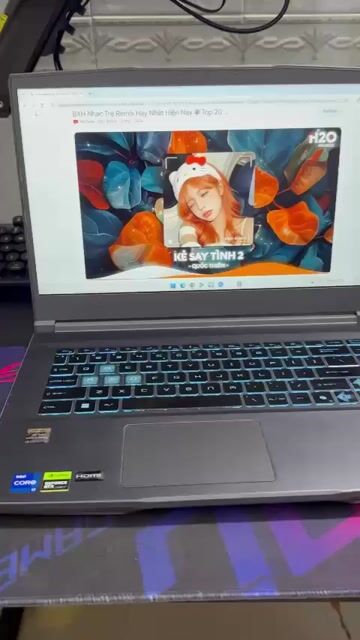 MSI Thin 15 B13UC I7 13620H 8/512 3050 144hz ZIN. Mua bán Laptop tại Quận 3 Tp Hồ Chí Minh được đăng bởi NgoPhuong hình 1