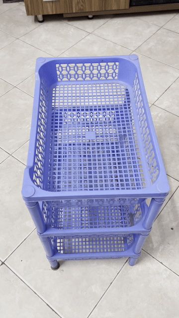 Kệ đựng bát nhựa 3 tầng Xanh dương. Mua bán Dụng cụ nhà bếp tại Quận Tây Hồ Hà Nội được đăng bởi hải nguyễn hình 1