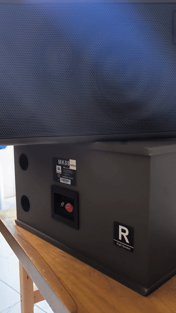 Loa karaoke JBL MK08 Đen 8 ohms 250W-300W. Mua bán Tivi, Âm thanh tại Huyện Bình Chánh Tp Hồ Chí Minh được đăng bởi Minh Khiết  hình 1