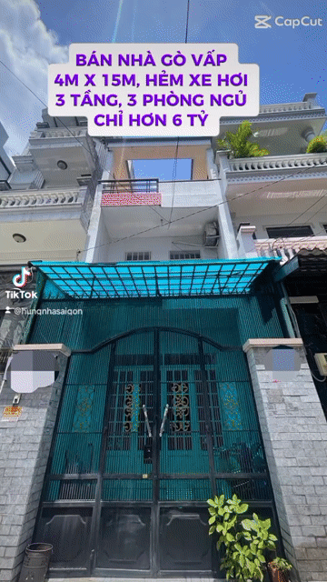 Mua bán Nhà ở Quận Gò Vấp Tp Hồ Chí Minh diện tích 60 m² giá 6,9 tỷ