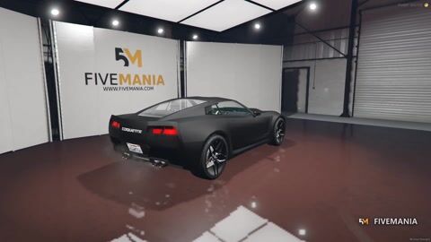FIVEM Coquette D91 | Realistic Sports Car Add-On | Working Lights | Custom Wheels | Optimized | Fivem Ready | High Quality, video preview