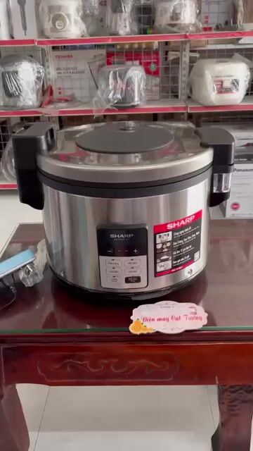 Nồi cơm điện Sharp KS-5400V-ST 5.4L. Mua bán Bếp, lò, đồ điện nhà bếp tại Huyện Bình Chánh Tp Hồ Chí Minh được đăng bởi Điện Máy Cát Tường hình 1