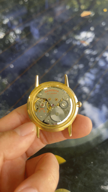 Đồng hồ Seiko Crown Vàng 14k Cót tay 36.5mm. Mua bán Đồng hồ tại Quận Cẩm Lệ Đà Nẵng được đăng bởi Hùng1985 hình 1