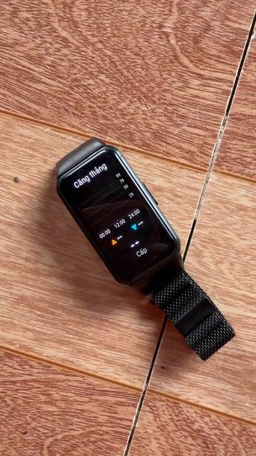 Honor Band 6 Đen. Mua bán Thiết bị đeo thông minh tại Huyện Sơn Động Bắc Giang được đăng bởi Nguyễn Đức khải  hình 1