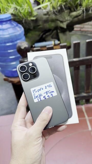 15 Pro 256GB lock - giao lưu - góp. Mua bán Điện thoại tại Quận Gò Vấp Tp Hồ Chí Minh được đăng bởi Quảng Phạm Mua Iphone Lock và QT  HCM hình 1