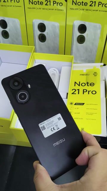 Meizu Note 21 Pro 16GB/256GB Đen. Mua bán Điện thoại tại Quận 1 Tp Hồ Chí Minh được đăng bởi Toàn thắng sĩ mobi hình 1