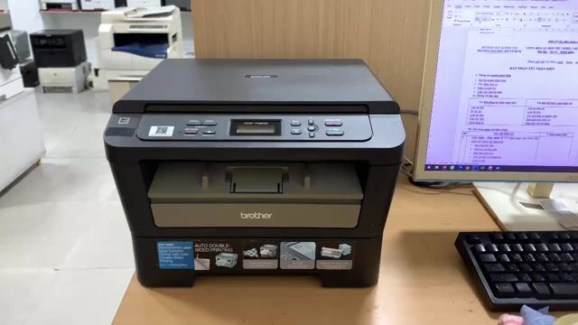 Máy in hai mặt Brother 7060D + photo và scan. Mua bán Đồ dùng văn phòng tại Quận Hải Châu Đà Nẵng được đăng bởi Lương Phước Hữu hình 1