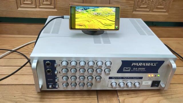 Âm ly PARAMAX SA-999N . Công Suất 500 W. Mua bán Tivi, Âm thanh tại Huyện Thuỷ Nguyên Hải Phòng được đăng bởi Quang Hải hình 1