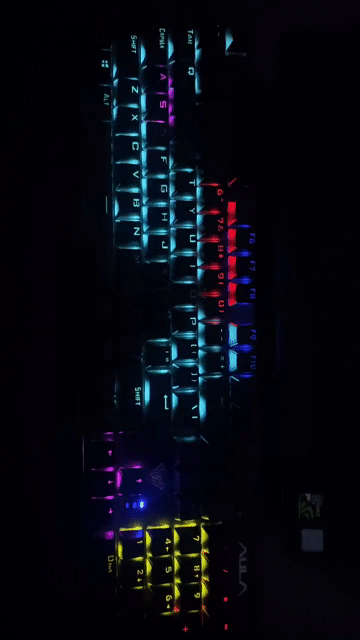 Bàn phím cơ Đen RGB Aula 2022. Mua bán Phụ kiện (Màn hình, Chuột...) tại Huyện Nhơn Trạch Đồng Nai được đăng bởi trung hình 1