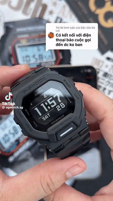 Đồng hồ thông minh Casio G-Shock GBD200 Đen. Mua bán Đồng hồ tại Thành phố Thủ Dầu Một Bình Dương được đăng bởi Nhan Le hình 1