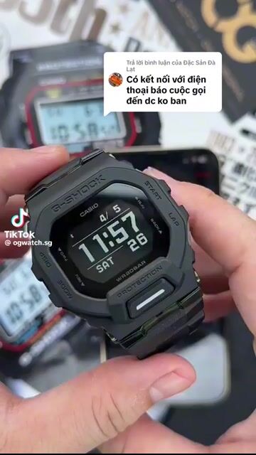 Đồng hồ thông minh Casio G-Shock GBD200 Đen. Mua bán Đồng hồ tại Thành phố Thủ Dầu Một Bình Dương được đăng bởi Nhan Le hình 1