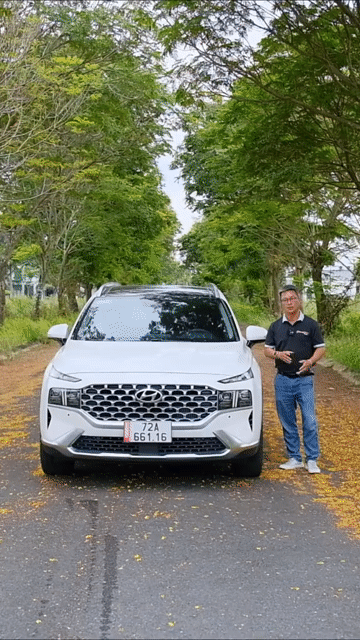 Hyundai Santafe 2022 Trắng  Giá 1060 HỖ TRỢ GÓP. Mua bán Ô tô tại Thành phố Thủ Đức Tp Hồ Chí Minh được đăng bởi Kênh Xe Lướt 24h hình 1