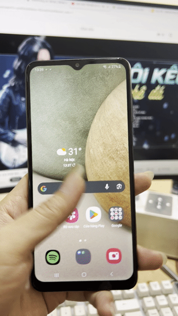 Samsung A12 128GB Đen. Mua bán Điện thoại tại Quận Đống Đa Hà Nội được đăng bởi Nam khánh hình 1