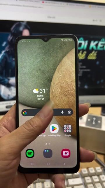 Samsung A12 128GB Đen. Mua bán Điện thoại tại Quận Đống Đa Hà Nội được đăng bởi Nam khánh hình 1