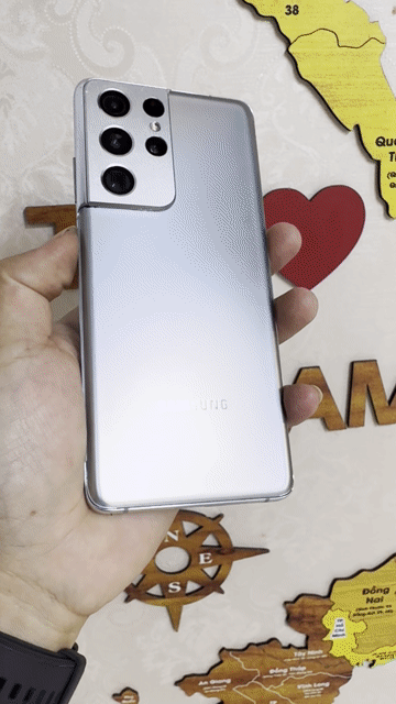 Samsung S21 Ultra Zin Mỹ 5G 12GB/256GB Bạc. Mua bán Điện thoại tại Quận Long Biên Hà Nội được đăng bởi ADAYROI ĐIỆN THOẠI RUBY  hình 1