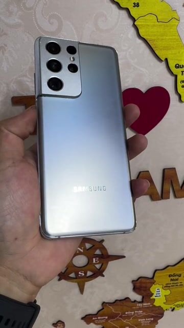 Samsung S21 Ultra Zin Mỹ 5G 12GB/256GB Bạc. Mua bán Điện thoại tại Quận Long Biên Hà Nội được đăng bởi ADAYROI ĐIỆN THOẠI RUBY  hình 1
